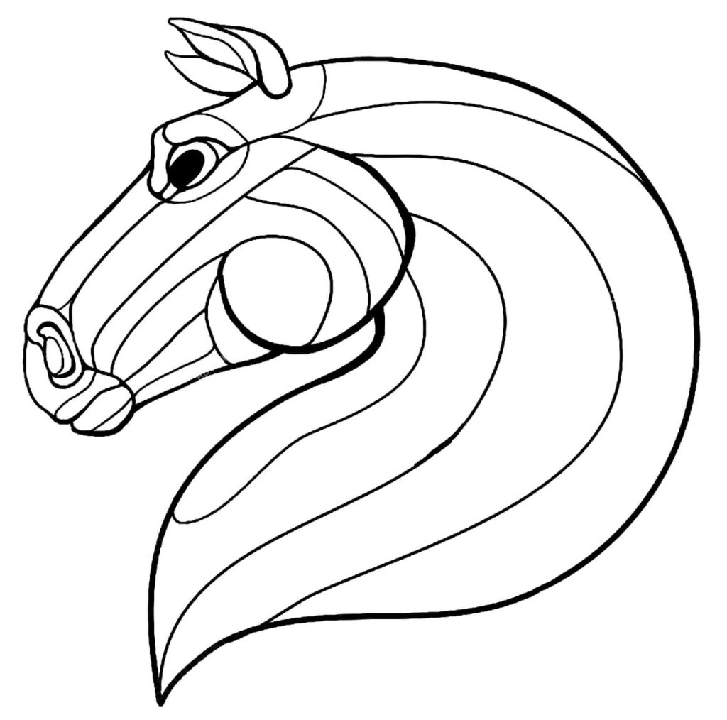 cabeza de caballo