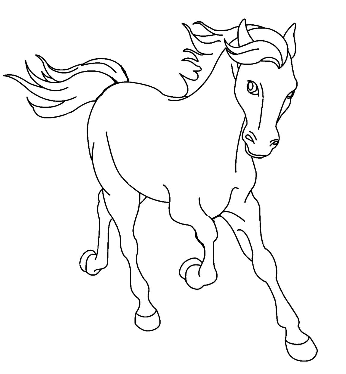 Horse coloring pages | Print for free (90 Images)