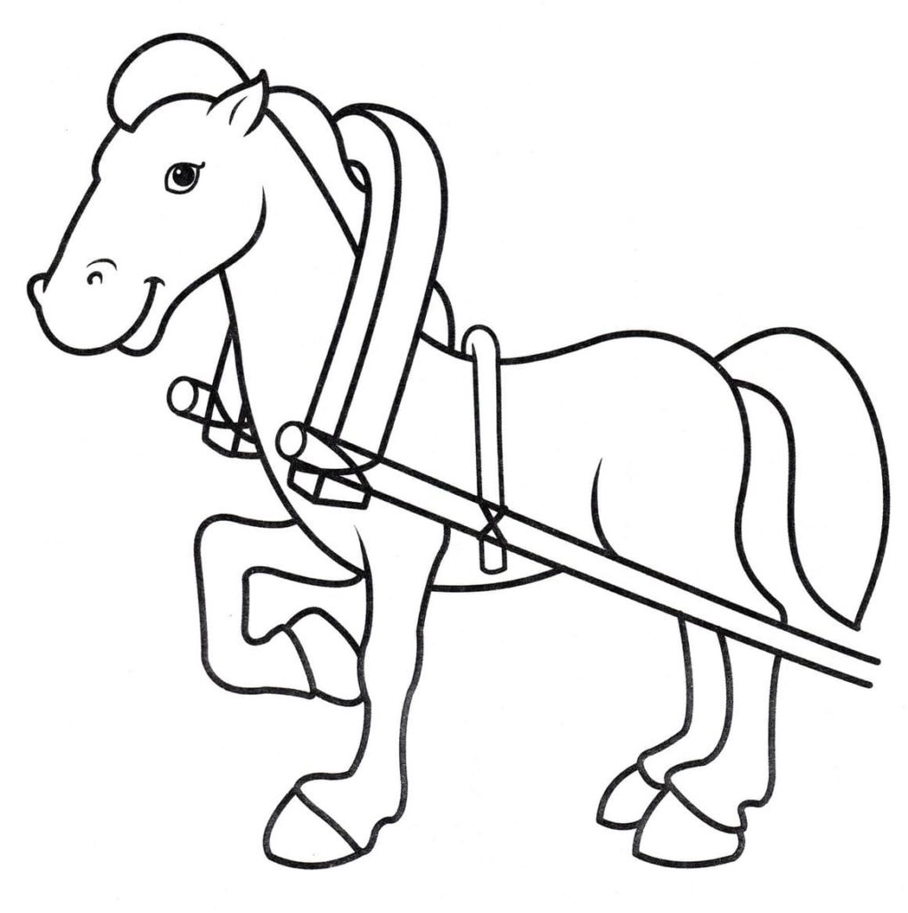 Children's toy horse