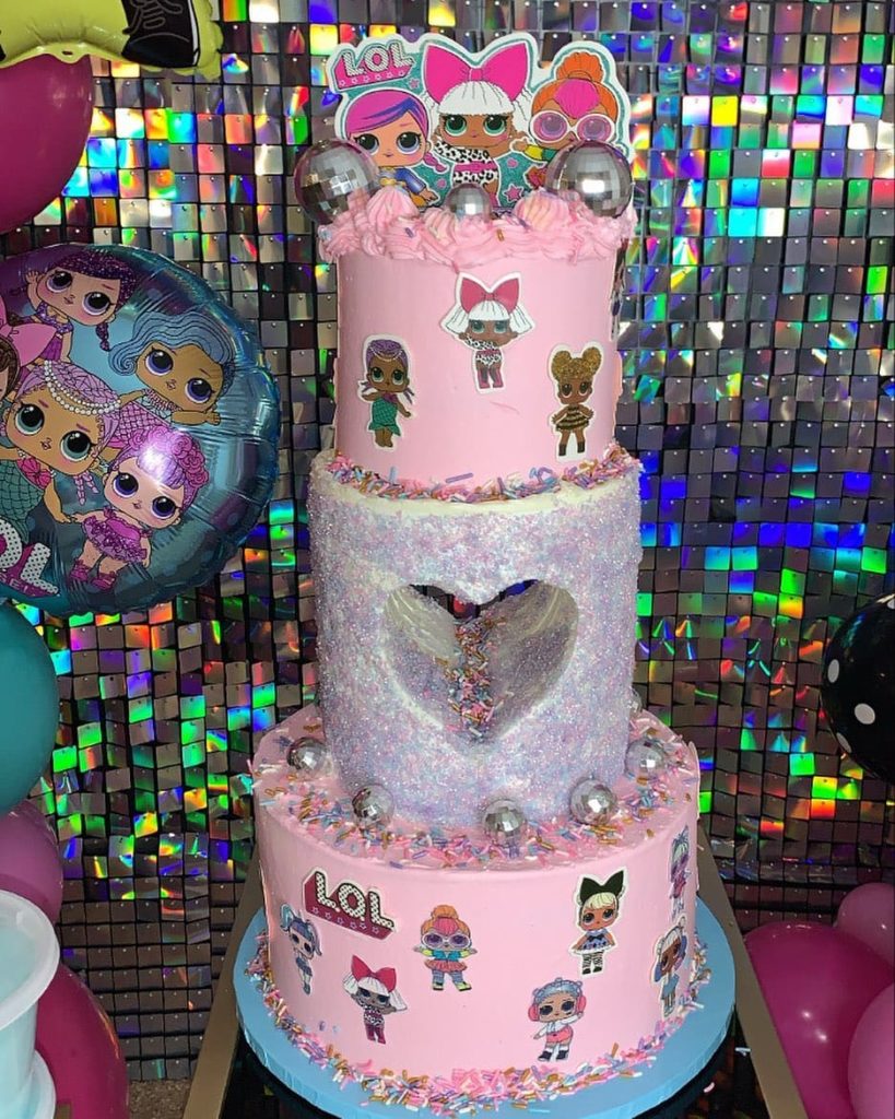 lol three tier cake