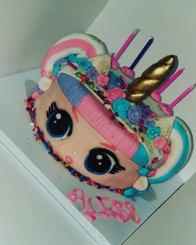 lol unicorn cake