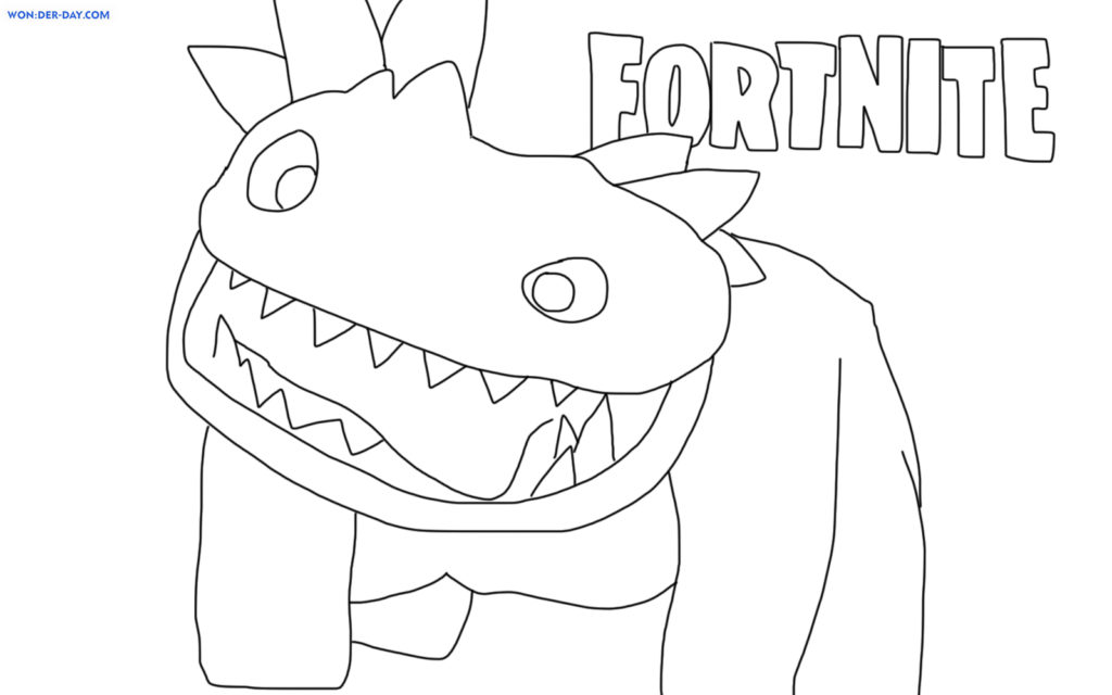 Il dinosauro Fortnite