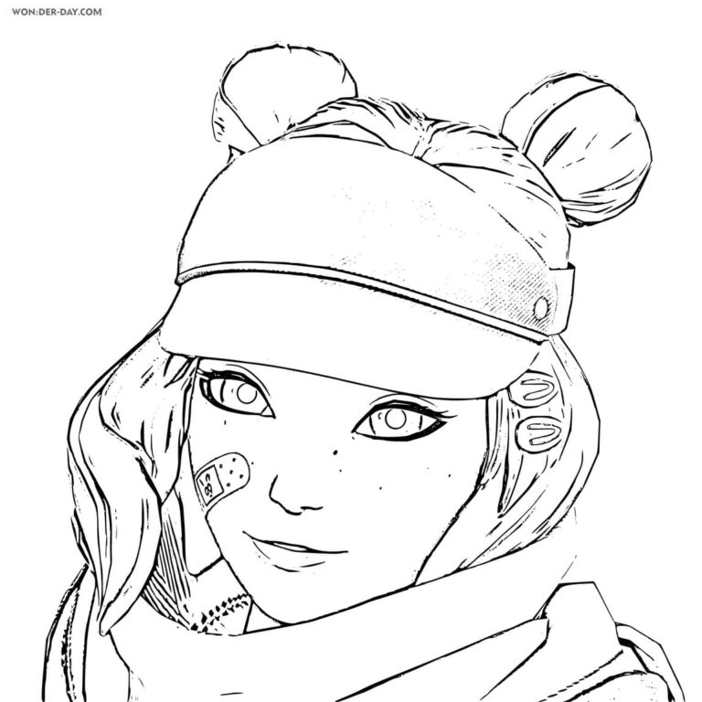 Leelah Fortnite Coloring Pages | WONDER DAY — Coloring pages for ...