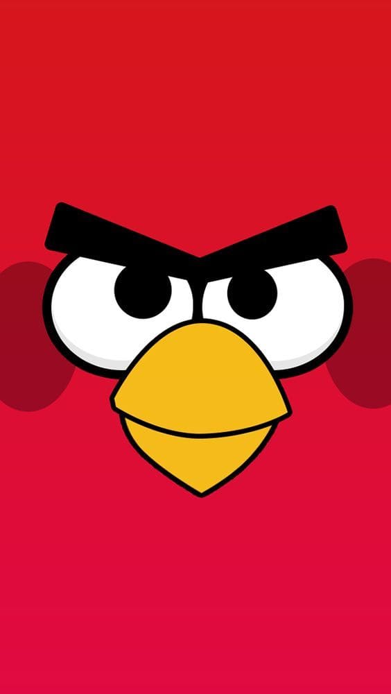 Uccelli arrabbiati rossi