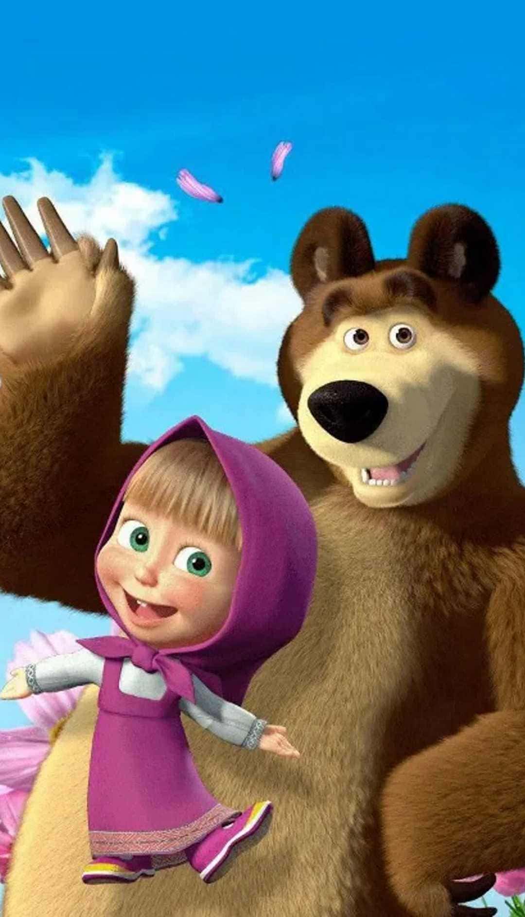 Free download Masha and the Bear bear transparent background PNG clipart  800x1049 for your Desktop Mobile  Tablet  Explore 44 Masha Background  