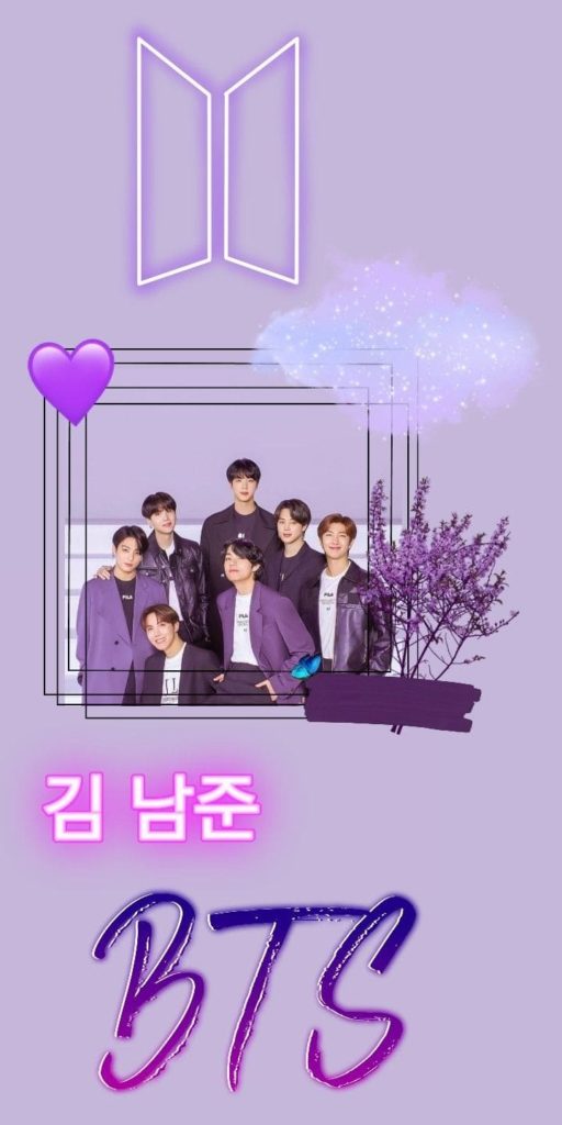 BTS violet