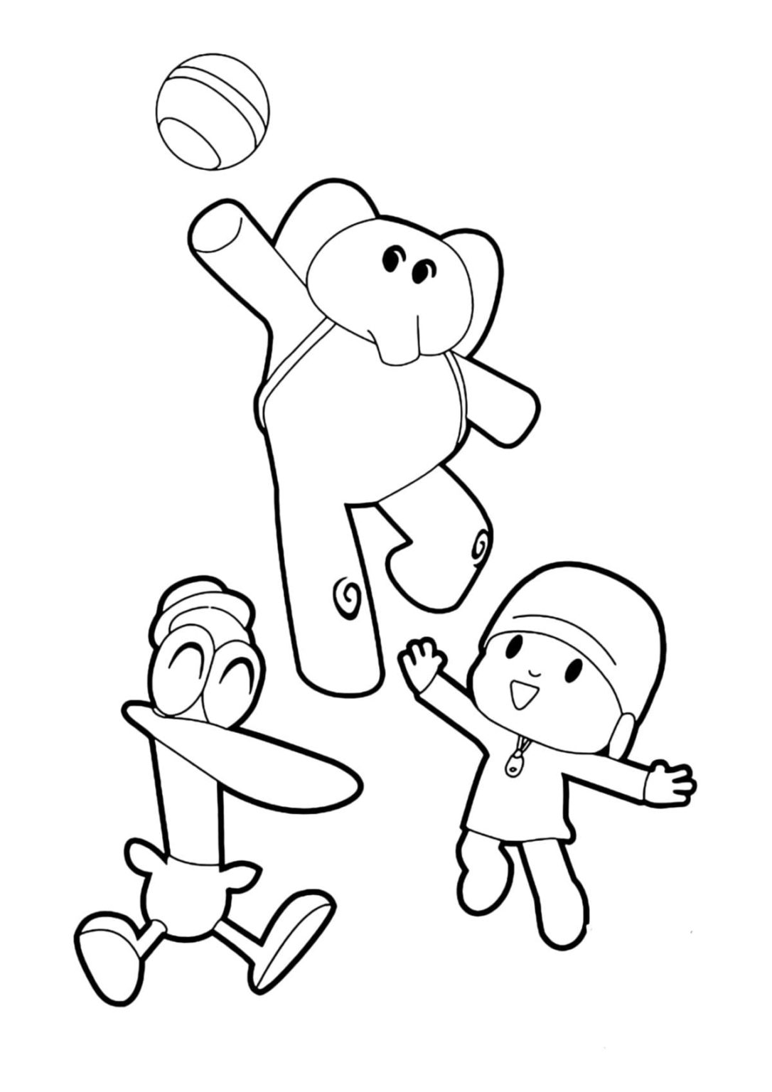 Pocoyo Coloring Pages | Print for Kids