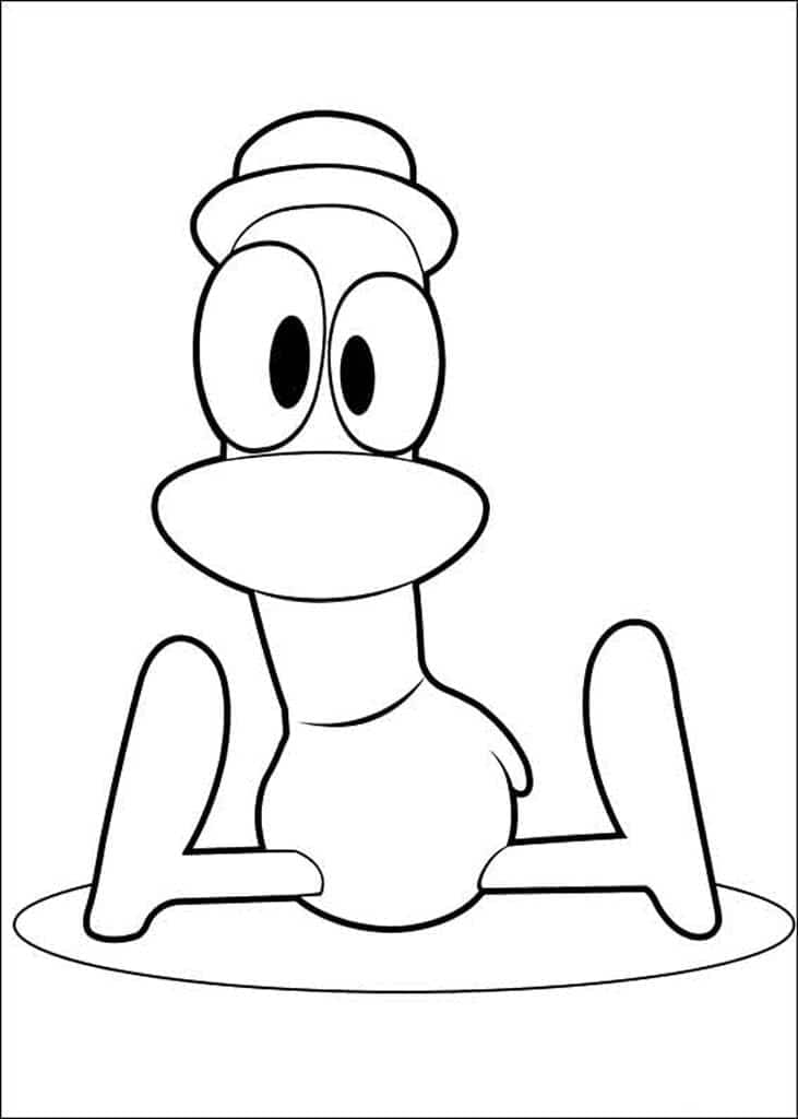 Pocoyo Coloring Pages