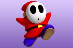 Shy Guy Mario Coloring Pages