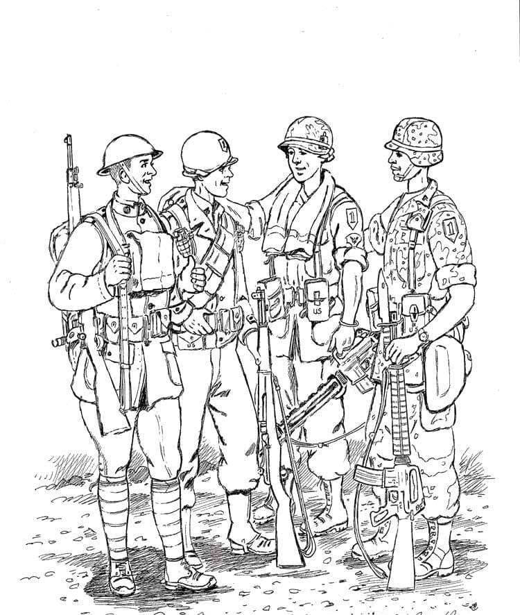 military squad