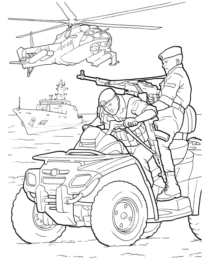 Corpo dei Marines, nave, elicottero