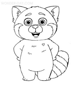 Turning Red Coloring Pages | 40 Free Coloring Pages