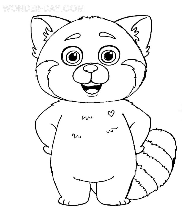 Turning Red Coloring Pages | 40 Free Coloring Pages