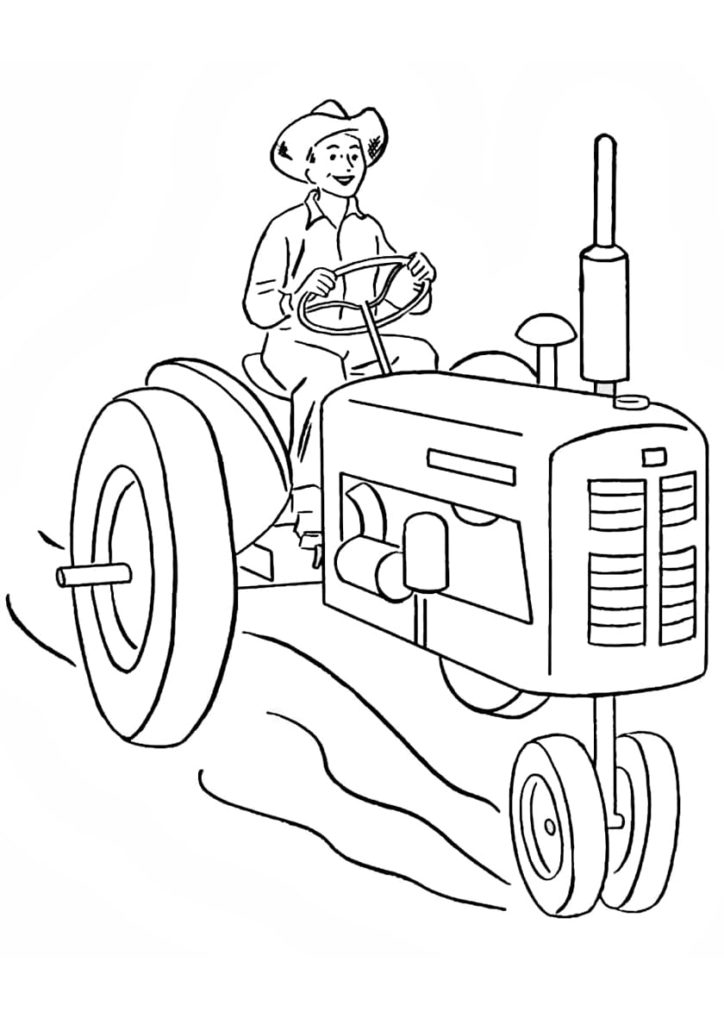conducteur de tracteur