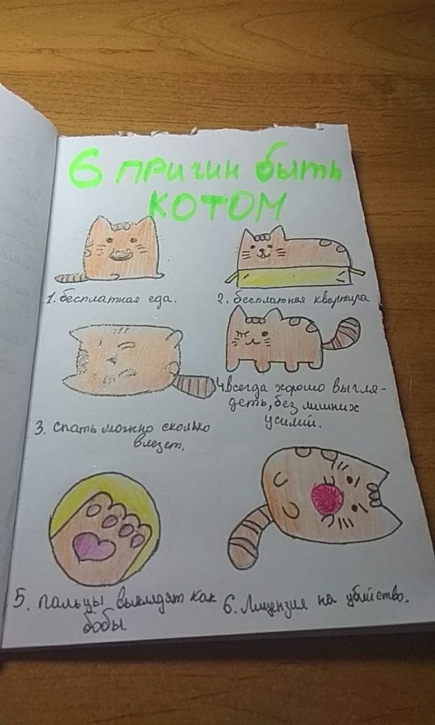 Рисунок котенка