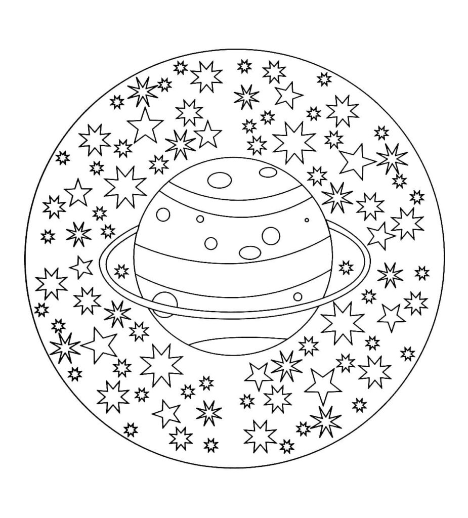 Mandala de l'espace