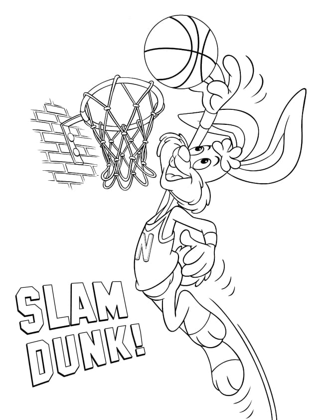 Nesquik joue au basket
