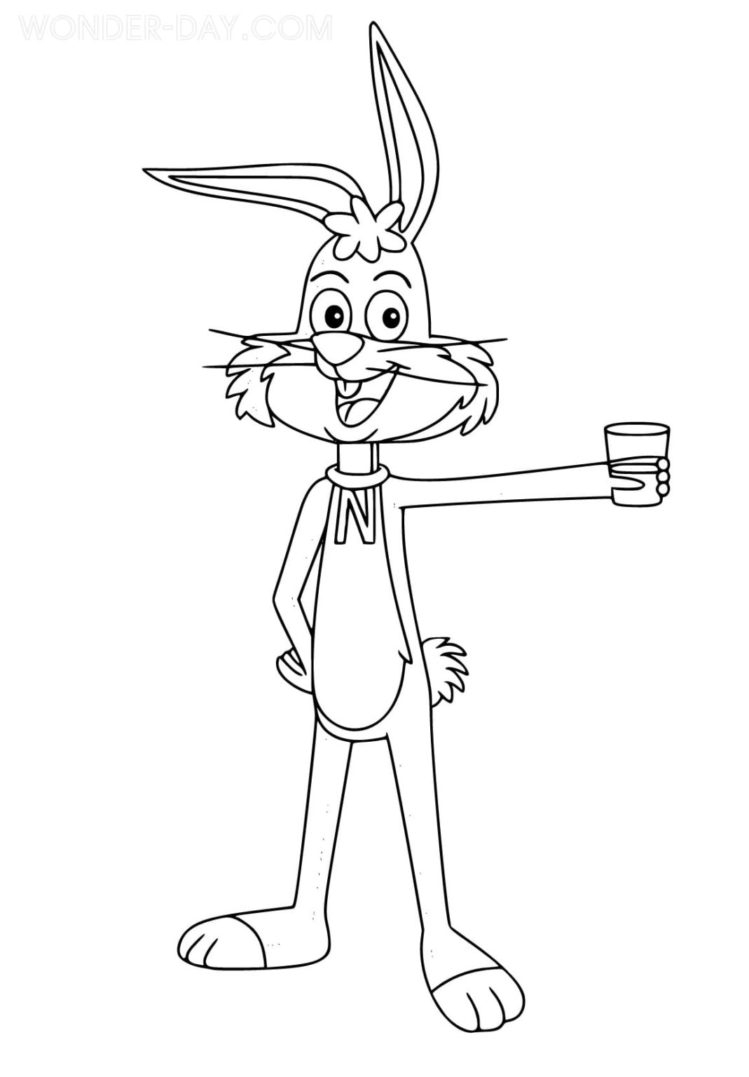 Nesquik Coloring Pages | Printable Coloring Pages