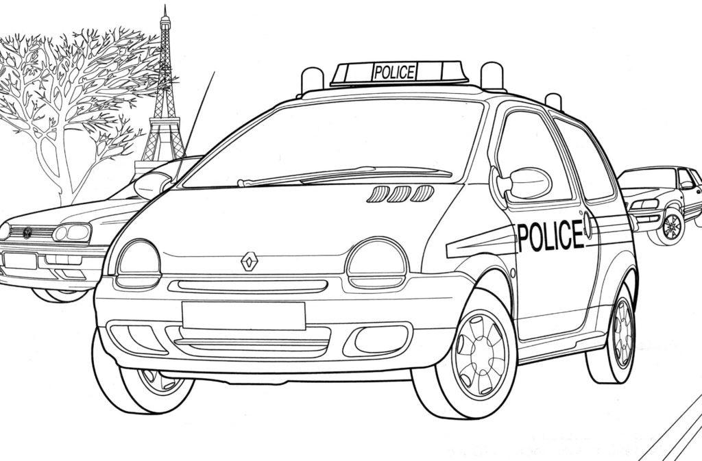Полицейская машина Рено
