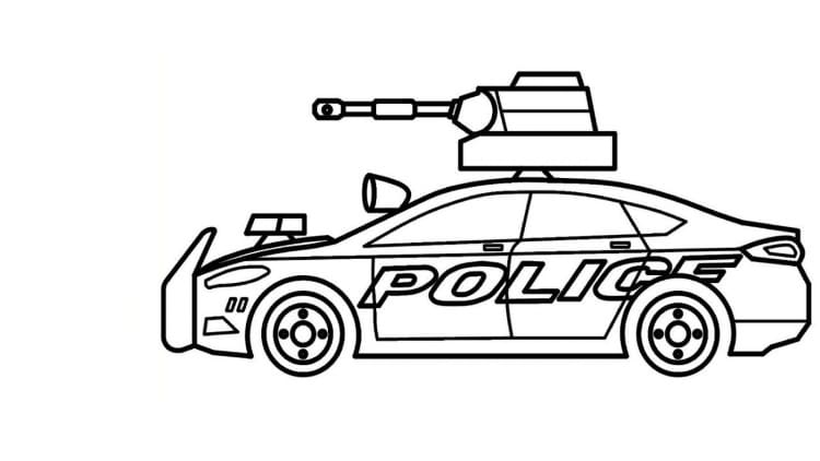 полицейская машина