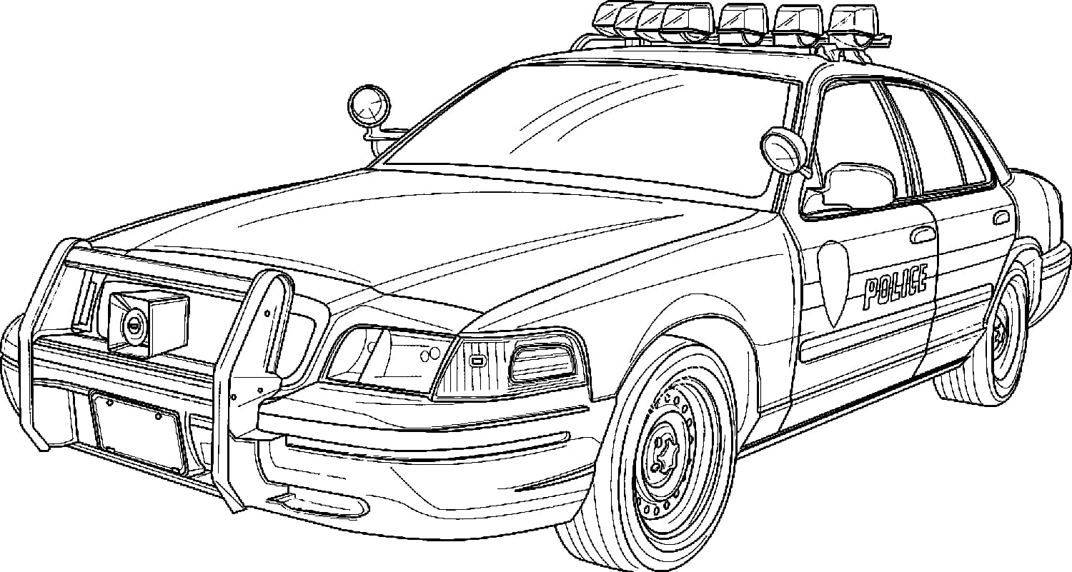 ford car coloring pages