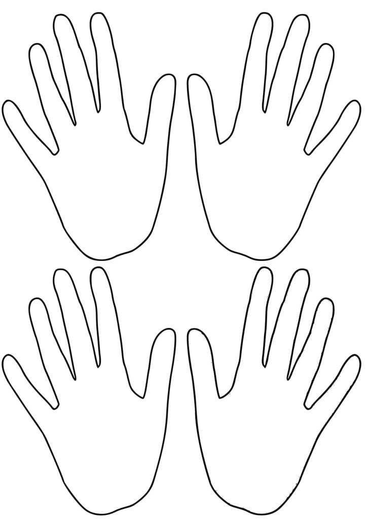 Modèle de mains