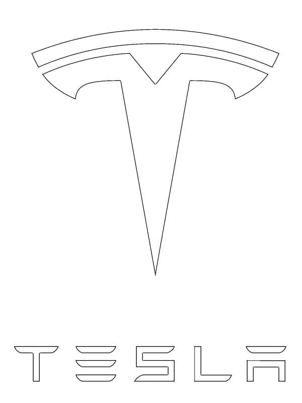 Логотип Тесла
