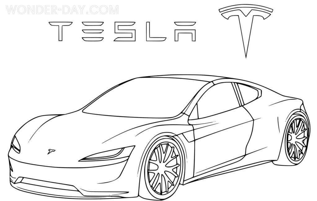 Coche descapotable Tesla