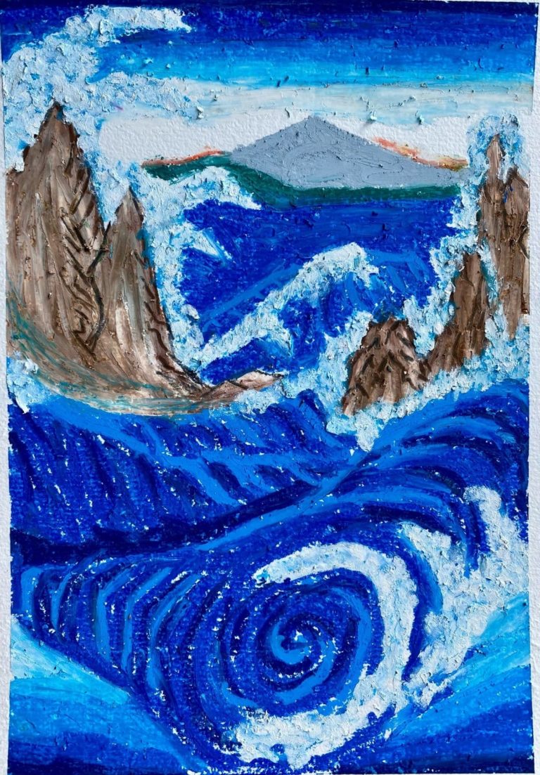 Cute Drawings Oil Pastel WONDER DAY — Coloring pages for children and