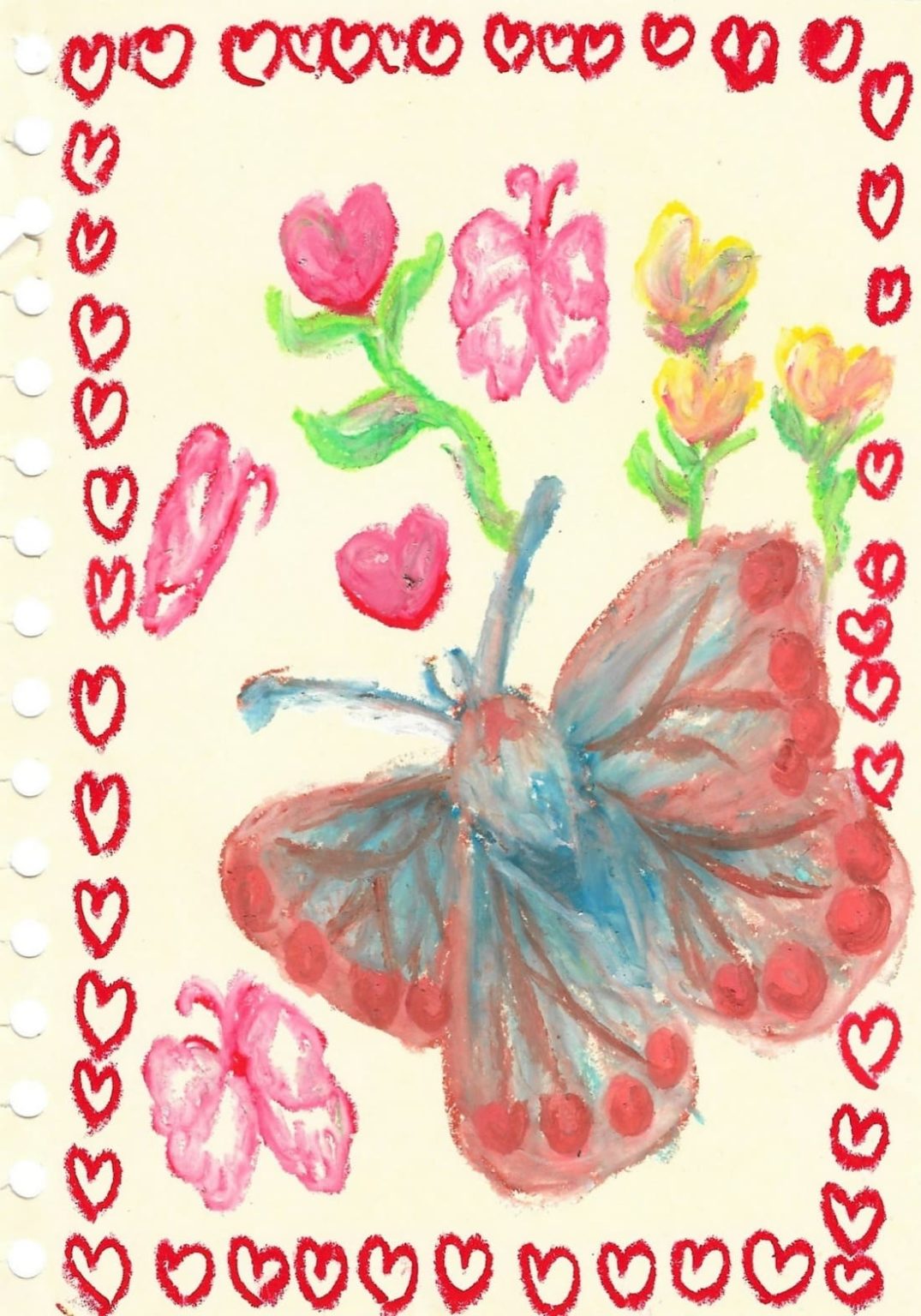 Cute Drawings Oil Pastel WONDER DAY — Coloring pages for children and