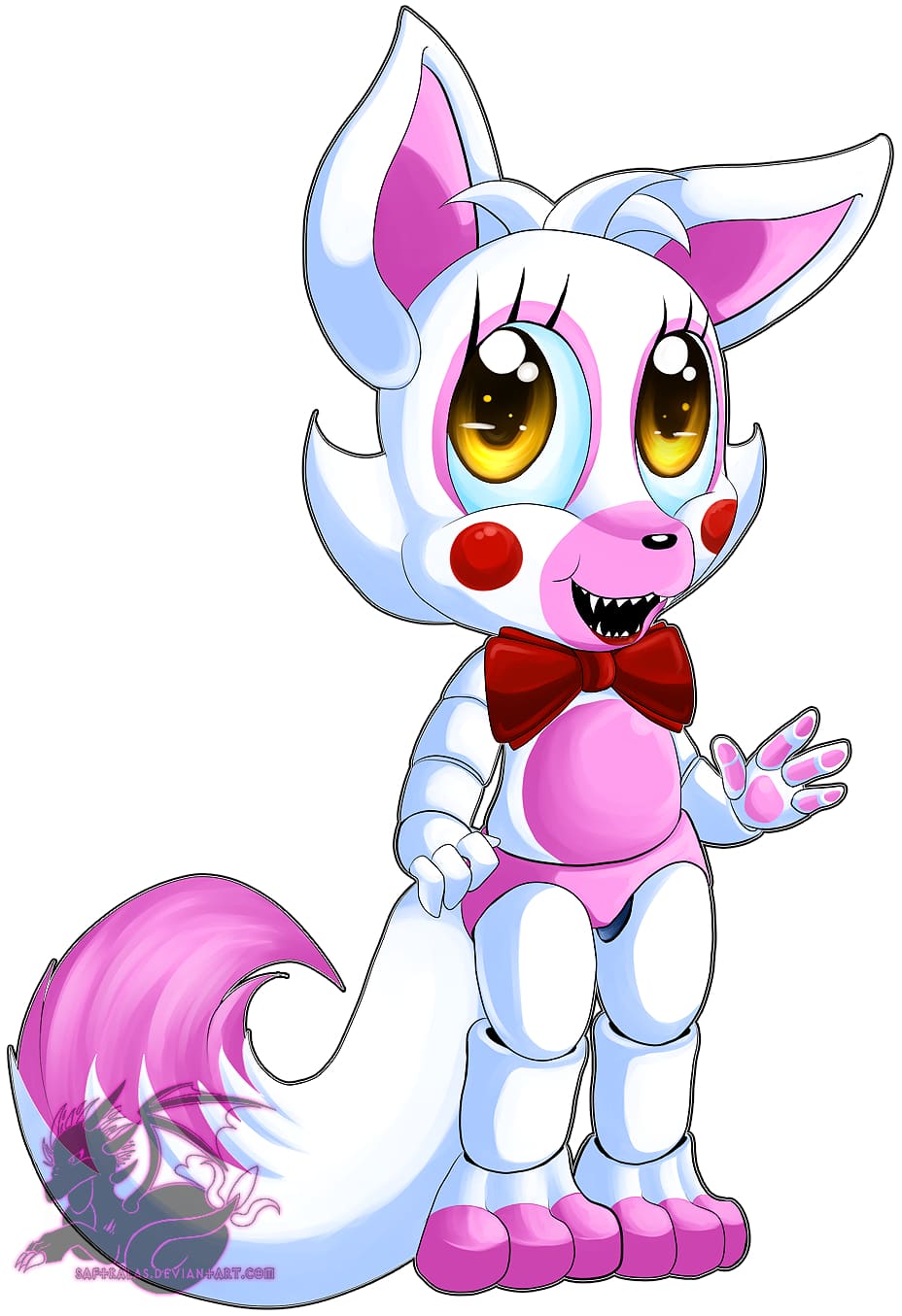 Cute drawings Mangle Five Nights at Freddy's | WONDER DAY — Coloring pages  for children and adults