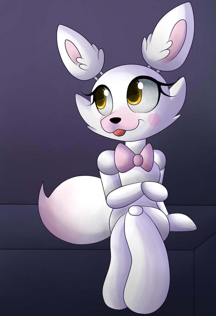 Mangle e Lolbit Five nights at freddy's desenho à lápis