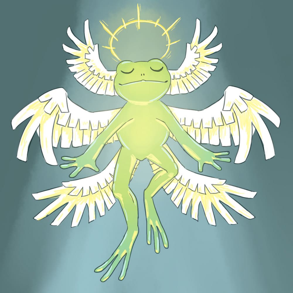 Frosch Engel