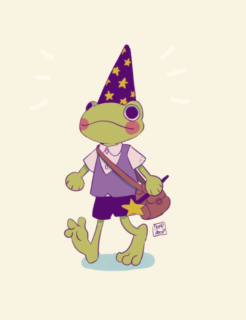 Frog wizard