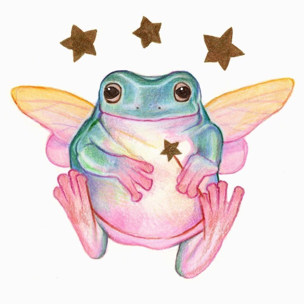 Fairy fairy frog