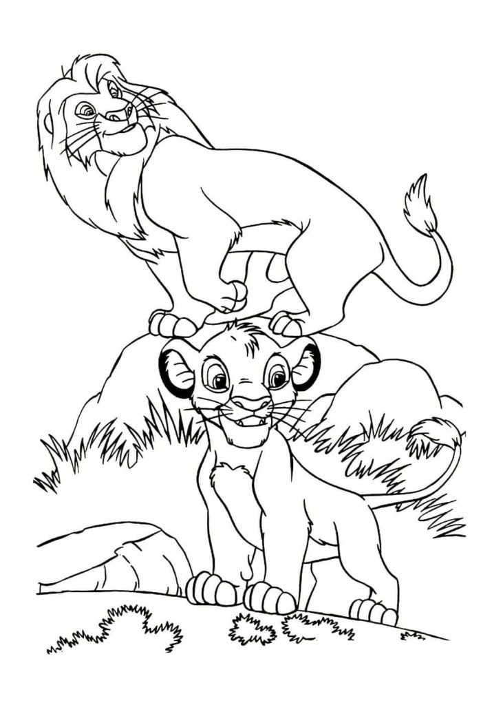 Simba und sein Vater