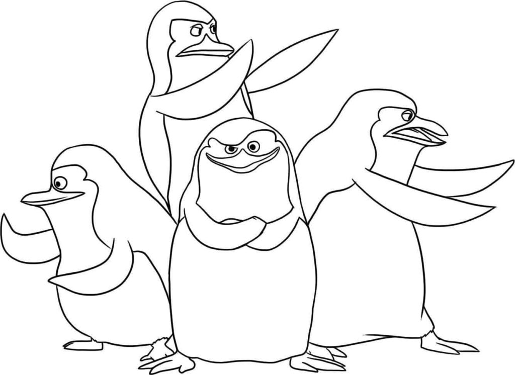 pingouins de madagascar