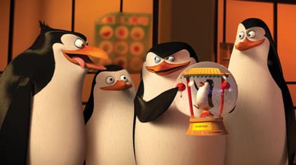 Penguins of Madagascar Coloring Pages