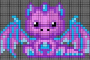 Dessins pixelisés pour esquisser (70 Pixel Art)
