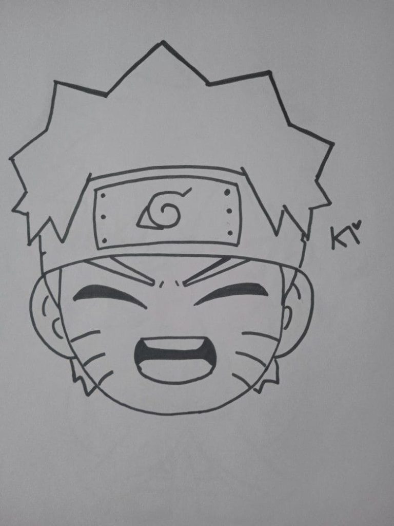Funny face Naruto Uzumaki