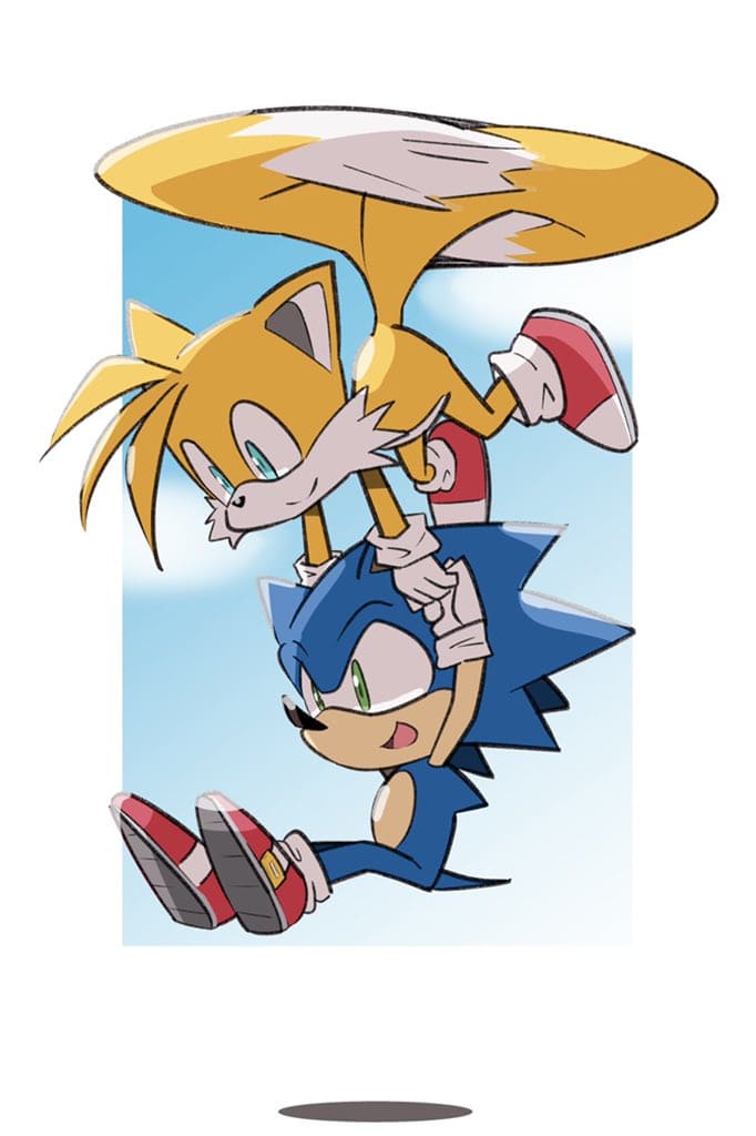 Sonic und Miles Tail