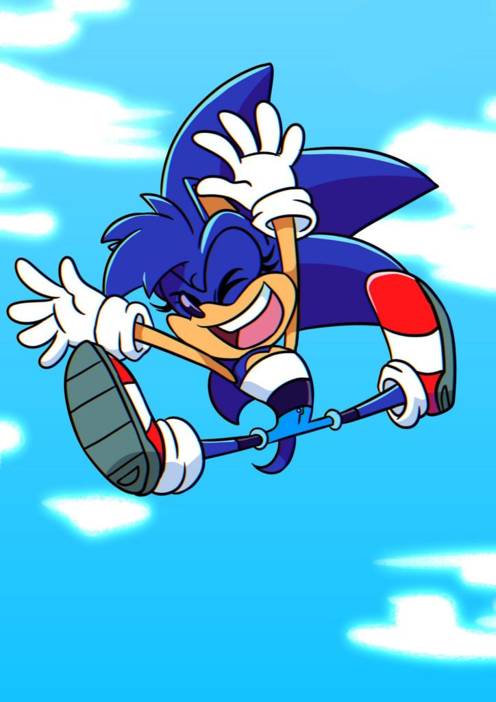 Sonic feliz