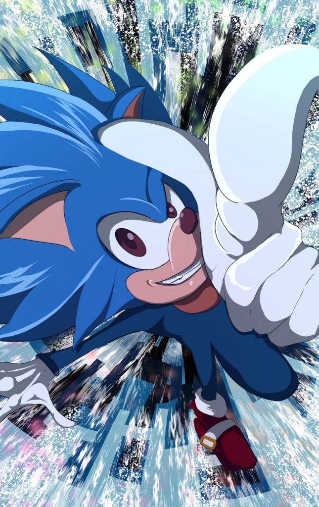 Sonic-Telefon-Hintergrundbild 1080x1700