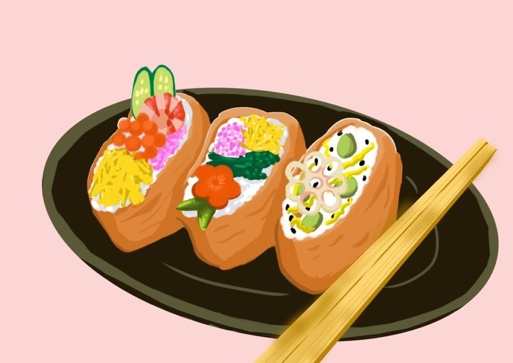 Sushi in a bowl