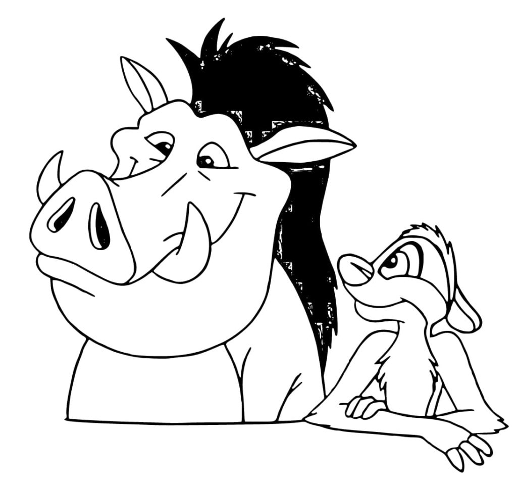 Timon und Pumbaa