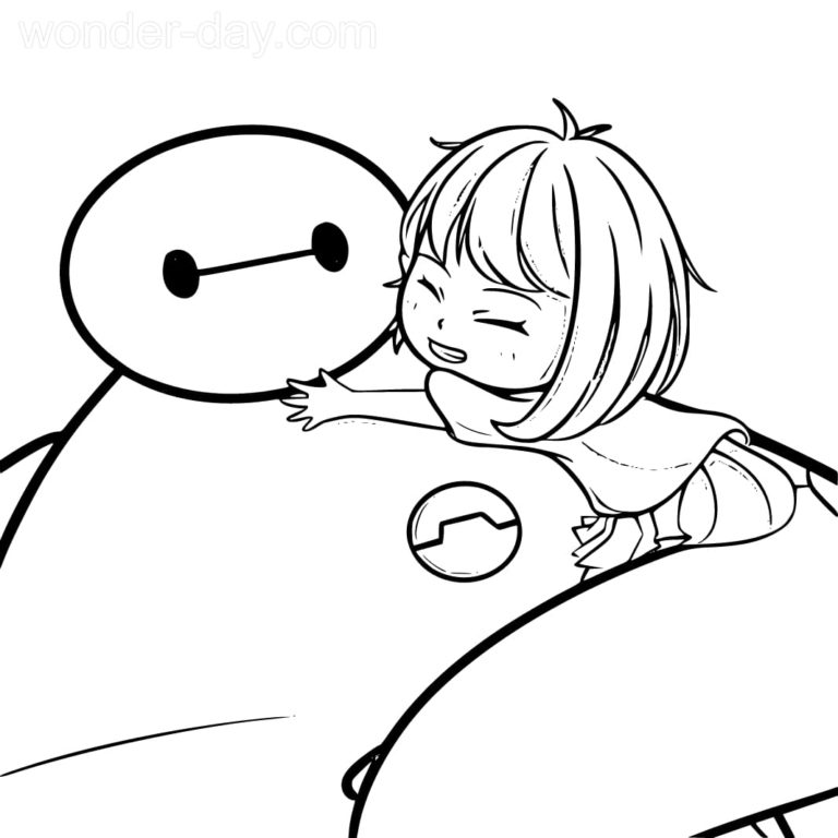 Big Hero 6 Coloring Pages | WONDER DAY — Coloring pages for children ...