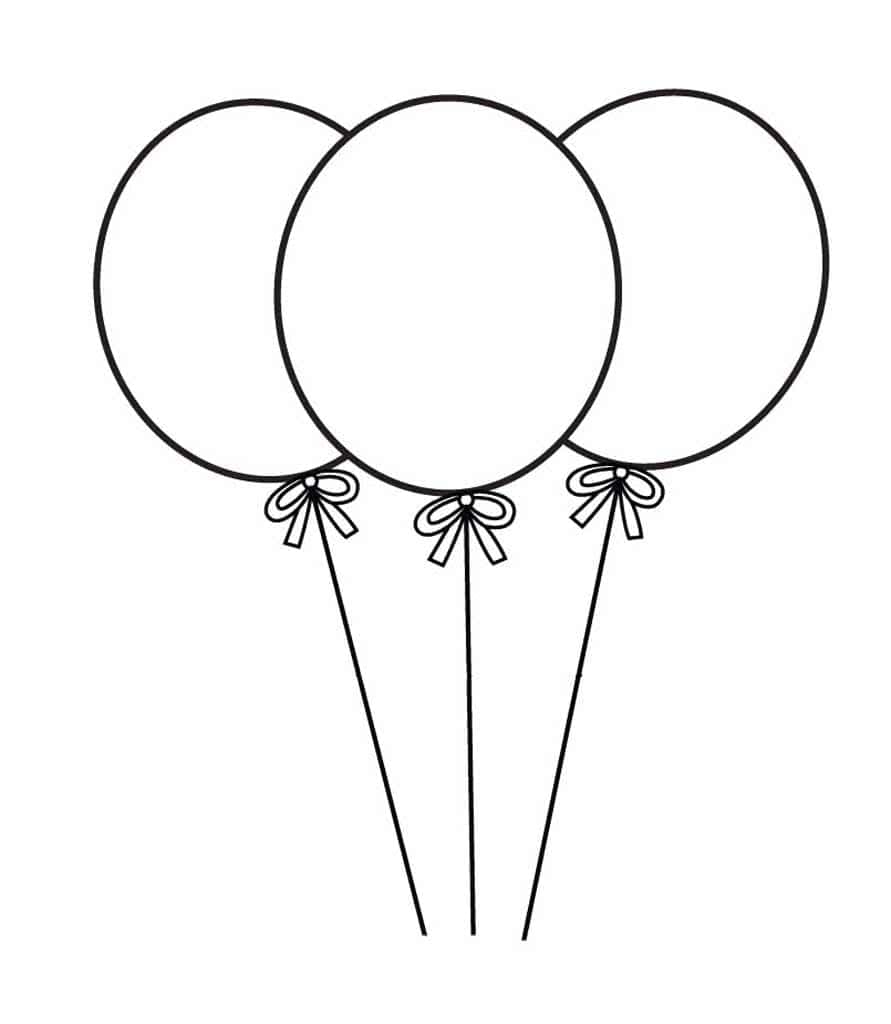 Palloncini di forma rotonda
