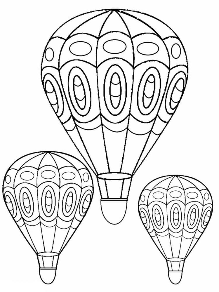 Drei Luftballons
