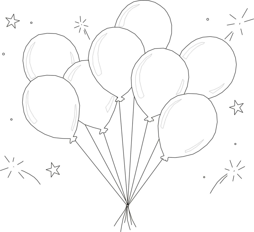 Balões para o feriado
