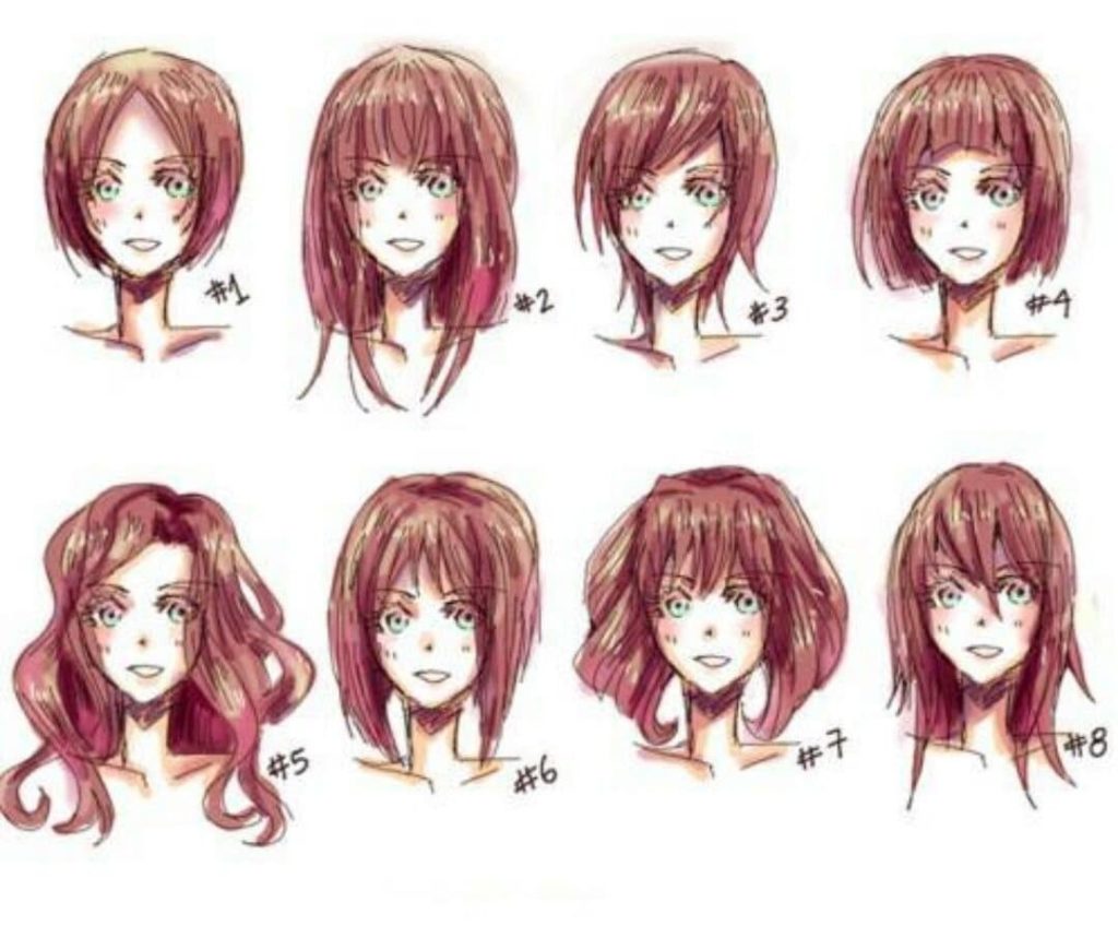Faces step by step drawing